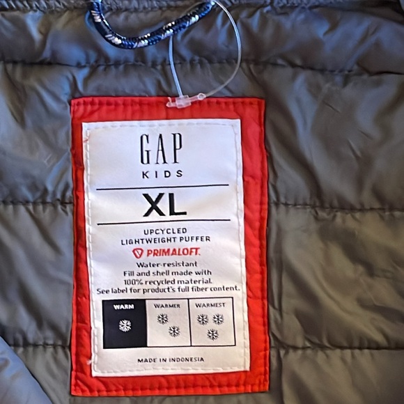 Gap PRIMALOFT Puffer Jacket  NWOT,  SZ XL - Picture 3 of 5